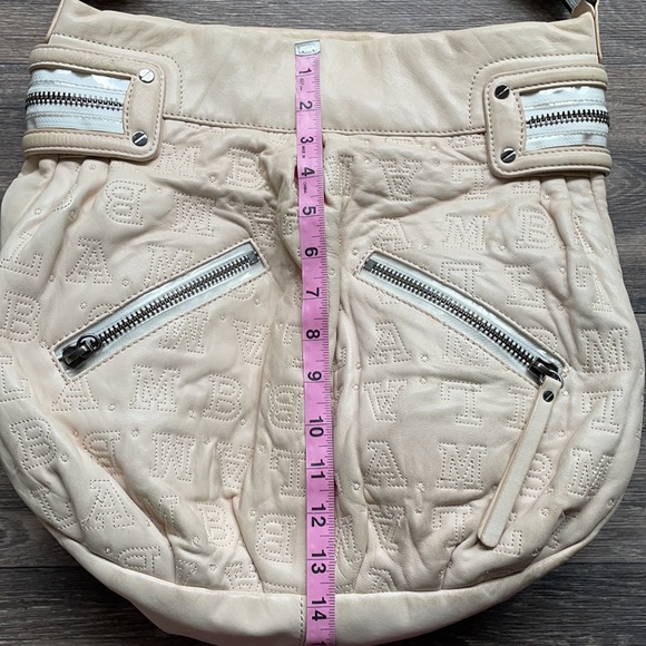 LAMB Nicola Hobo Purse Cream White Soft Leather - Picture 4 of 8